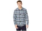 Billabong Coastline Flannel (blue) Men's Clothing