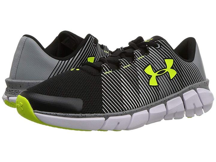 Under Armour Kids Ua X Level Scramjet (big Kid) (black/steel/black) Boys Shoes