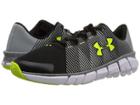 Under Armour Kids Ua X Level Scramjet (big Kid) (black/steel/black) Boys Shoes