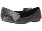 Athena Alexander Lucille (grey Velvet) Women's Flat Shoes