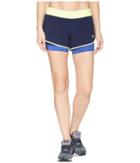 New Balance 4 Impact Shorts (blue Iris) Women's Shorts