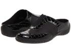 Walking Cradles Cheers (black Croc/mesh) Women's Flat Shoes