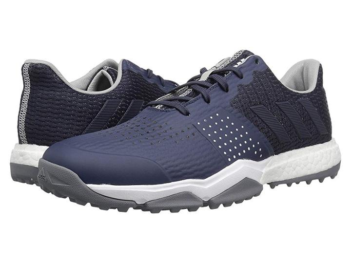 Adidas Golf Adipower S Boost 3 (trace Blue/trace Blue/silver Metallic) Men's Golf Shoes