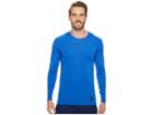 Nike Pro Fitted Long Sleeve Training Top (game Royal/black/black) Men's Long Sleeve Pullover