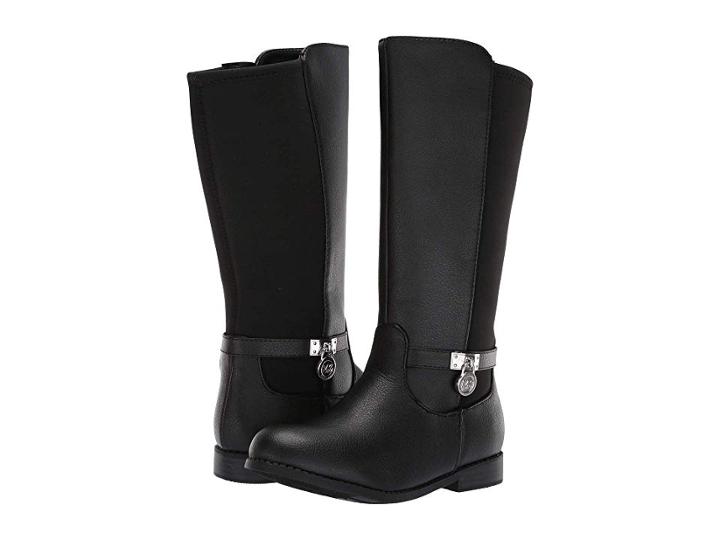 Michael Michael Kors Kids Emma Riley (little Kid/big Kid) (black) Girls Shoes
