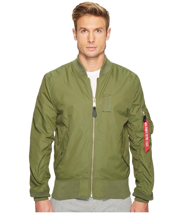 Alpha Industries Ma-1 Skymaster Flight Jacket (sage) Men's Coat