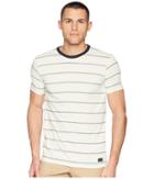 Billabong Die Cut Stripe Short Sleeve Crew (salt) Men's Short Sleeve Pullover