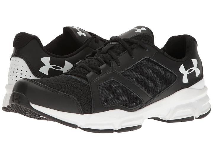Under Armour Ua Zone 2 (black/white/white) Men's Cross Training Shoes