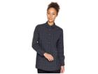 Royal Robbins Spotless Traveler Tunic (jet Black) Women's Long Sleeve Button Up