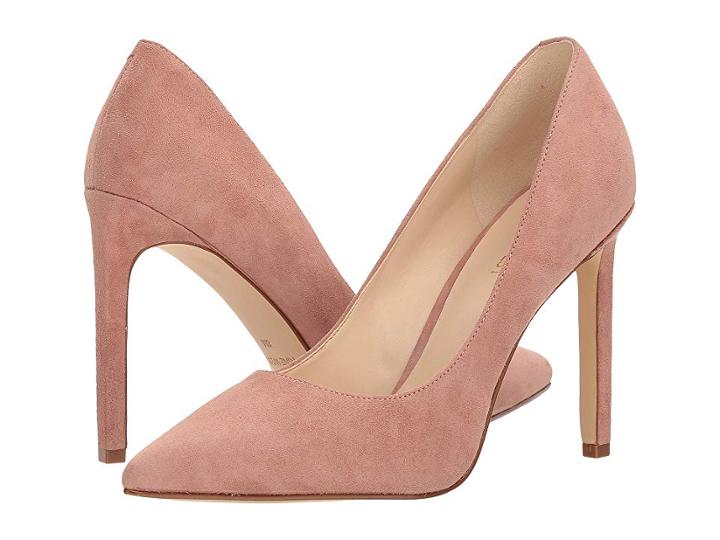 Nine West Tatiana Pump (dusty Coral Isa Kid Suede) High Heels