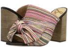 Sam Edelman Yumi (bright Multi Mini Woven Stripe Fabric) Women's 1-2 Inch Heel Shoes