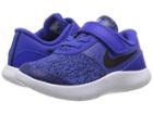 Nike Kids Flex Contact (infant/toddler) (racer Blue/black/white) Boys Shoes