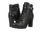 G By Guess Grazzy (black Hallstatt Pu) Women's Lace-up Boots
