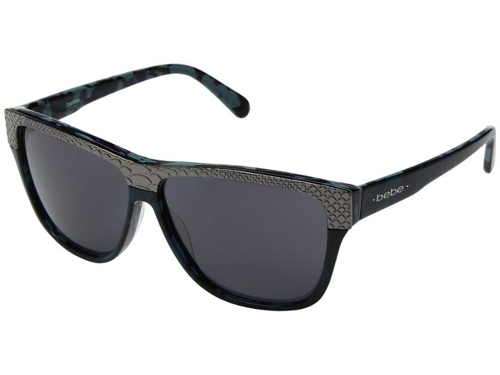 Bebe Bb7139 (navy Fatigue) Fashion Sunglasses