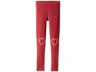 Chaser Kids Extra Soft Candy Cane Heart Knees Pants (little Kids/big Kids) (cardinal) Girl's Casual Pants