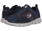 Skechers Equalizer 2.0 On Track (navy/orange) Men's  Shoes