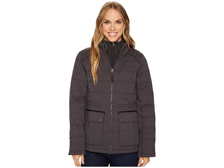 Prana Halle Insulated Jacket (charcoal) Women's Coat