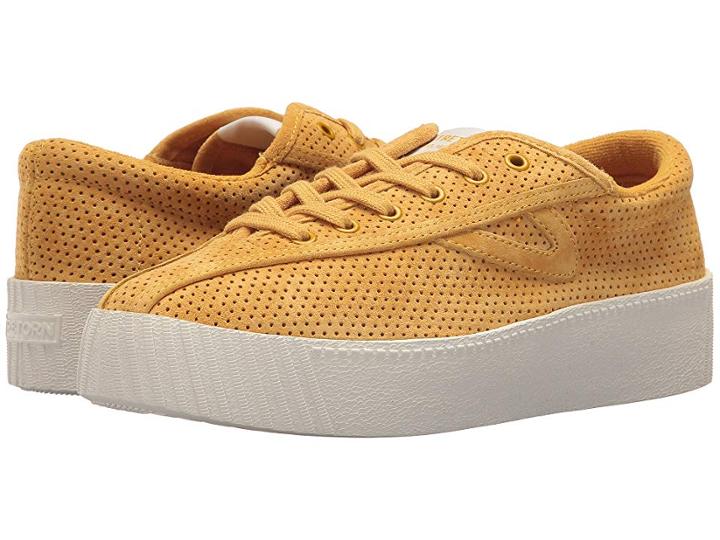 Tretorn Nylite 3 Bold (yellow/yellow) Women's Shoes
