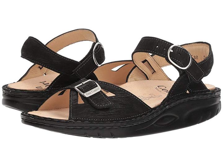 Finn Comfort Motomachi (black) Women's Sandals