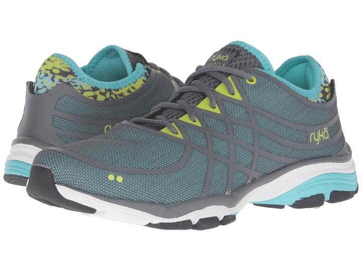 Ryka Vida Rzx 2 (iron Grey/winter Blue/tender Shoots/black) Women's Running Shoes