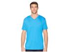 Lacoste Short Sleeve V-neck Pima Jersey T-shirt (ibiza) Men's T Shirt
