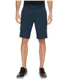 Nike Golf Flat Front Shorts (armory Navy/armory Navy) Men's Shorts