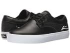 Lakai Riley Hawk (black Leather) Men's Skate Shoes