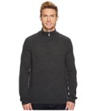 Toad&co Malamute 1/4 Zip (charcoal Heather) Men's Clothing