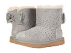 Ugg Kids Stargirl Classic Mini Ii Bow (little Kid/big Kid) (seal) Girls Shoes