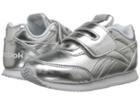 Reebok Kids Royal Cl Jogger 2 Kc (toddler) (silver Metallic/white) Girls Shoes