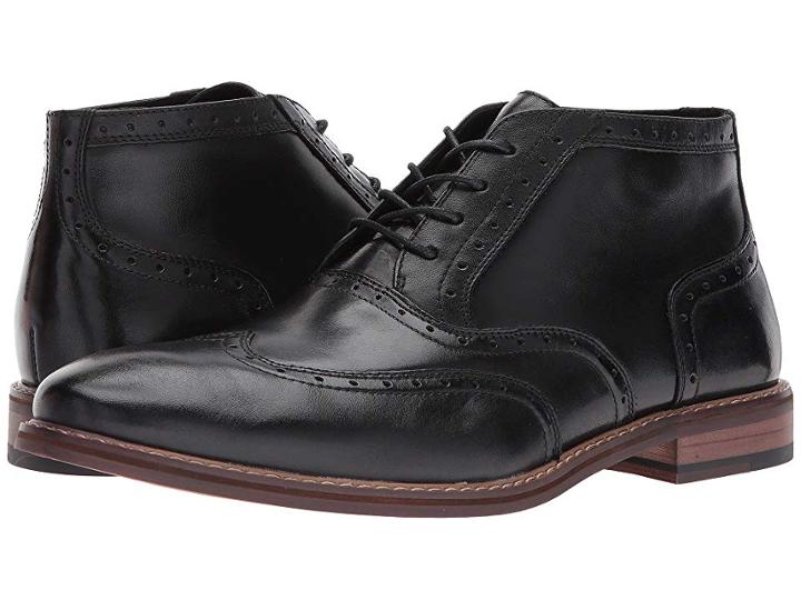 Stacy Adams Ackerly (black) Men's Lace-up Boots