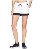 Under Armour Sportstyle Shorts (white/black/black) Women's Shorts