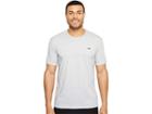 Lacoste Sport Short Sleeve Technical Jersey Tee Shirt (silver Chine) Men's T Shirt