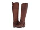 Frye Melissa Harness Inside Zip (redwood Soft Vintage Leather) Cowboy Boots