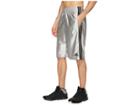 Adidas Big Tall Basic Shorts 4 (grey Two F17/black) Men's Shorts