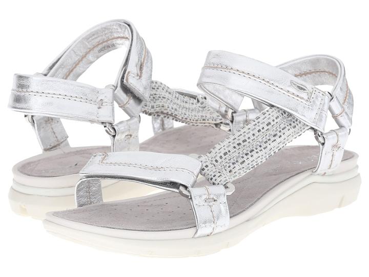 Geox Wsandalsukie4 (silver/light Grey) Women's Shoes