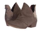 Blowfish Skirr-b (mushroom Rustic Fx Suede/pewter) Women's Pull-on Boots