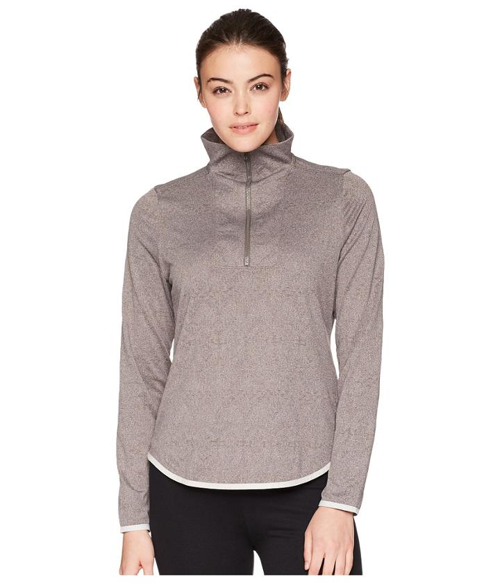 Woolrich Eco Rich New Heights 1/2 Zip (ash Heather) Women's Clothing