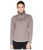 Woolrich Eco Rich New Heights 1/2 Zip (ash Heather) Women's Clothing