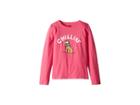 Life Is Good Kids Chillin' Rocket Crusher T-shirt Long Sleeve (little Kids/big Kids) (fiesta Pink) Girl's T Shirt