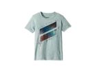 Hurley Kids Spray Slash Tee (little Kids) (clay Green Heather) Boy's T Shirt
