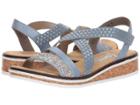 Rieker V3663 Lindsey 63 (super/sky/sky/bleu/silver) Women's Shoes
