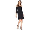 Alexia Admor Tie Sleeve Mini Dress (black) Women's Dress