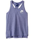 Nike Kids Nsw Vintage Tank Top (little Kids/big Kids) (purple Slate/sail) Girl's Sleeveless