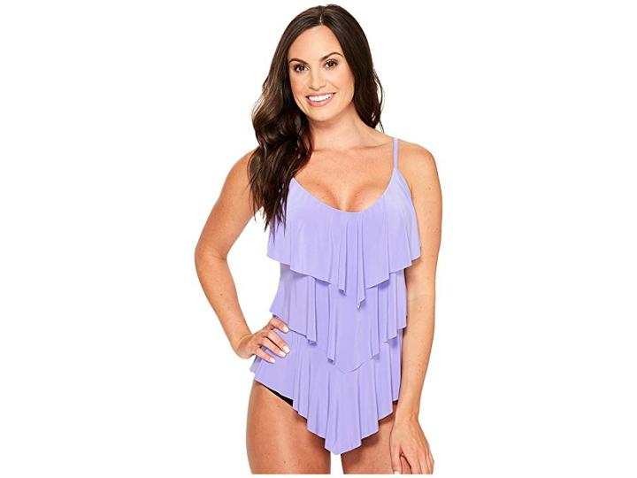 Magicsuit Solid Rita Top (lavender) Women's Swimwear