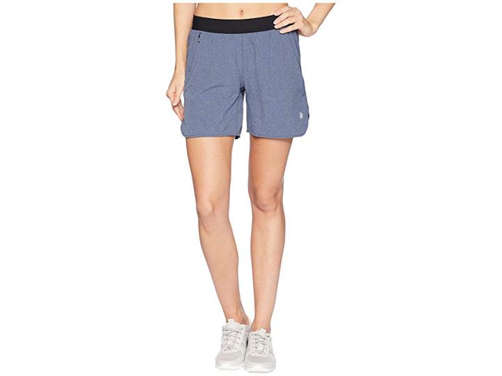 Asics Legends 5.5 Shorts (peacoat Heather) Women's Shorts