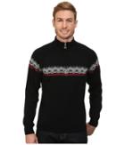 Dale Of Norway Calgary Masculine (black/raspberry/off White) Men's Sweater