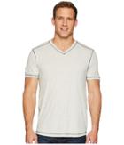 Agave Denim Dawn Patrol Short Sleeve V-neck (heather) Men's Short Sleeve Pullover