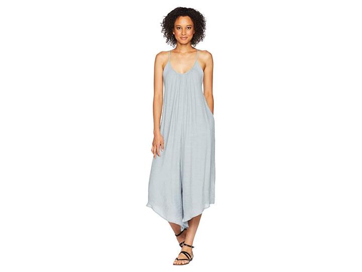 American Rose Arden Spaghetti Strap Jumpsuit (grey) Women's Jumpsuit & Rompers One Piece