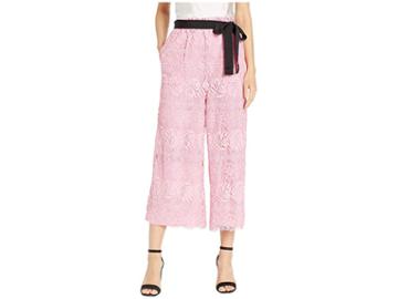 Juicy Couture Lace Culottes (pink Lemonade) Women's Casual Pants